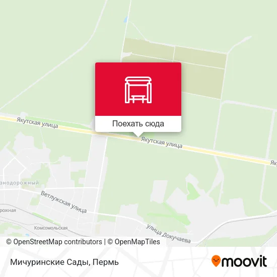 Карта Мичуринские Сады
