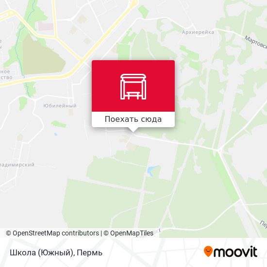 Карта Школа (Южный)