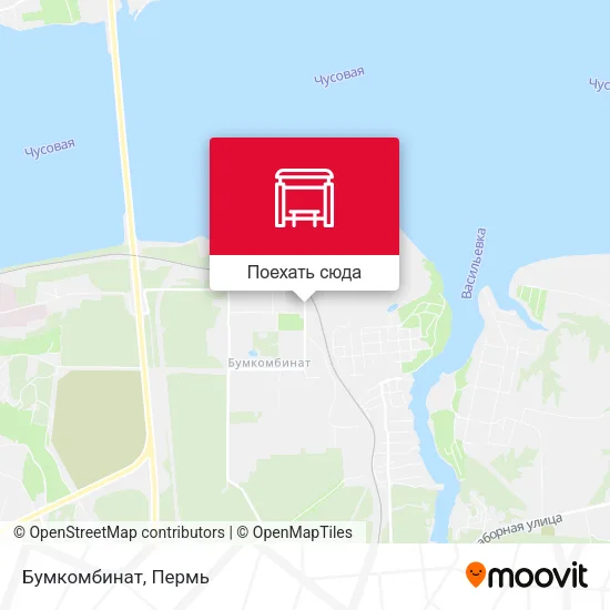 Карта Бумкомбинат