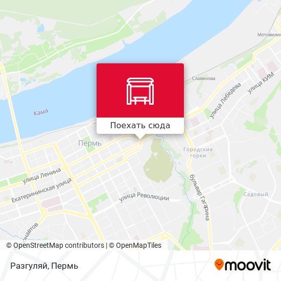 Карта Разгуляй