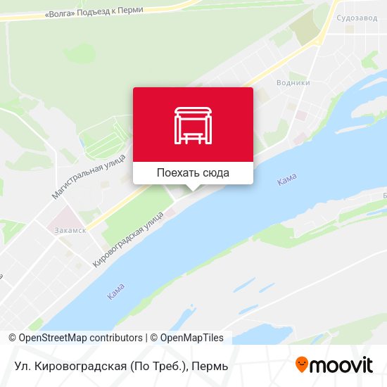 Карта Ул. Кировоградская (По Треб.)