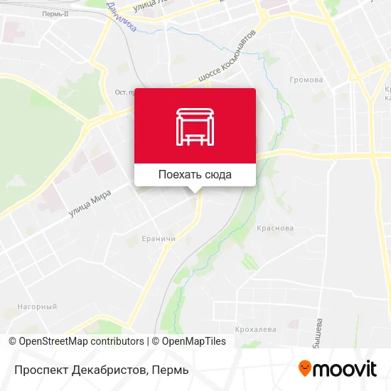 Карта Проспект Декабристов