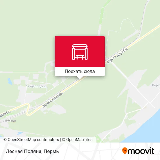 Карта Лесная Поляна