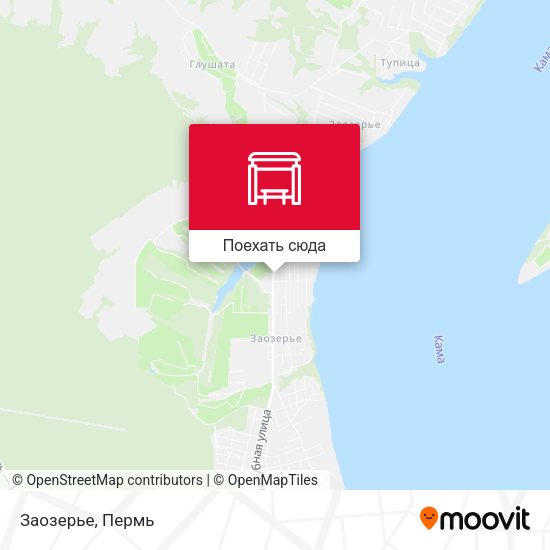 Карта Заозерье