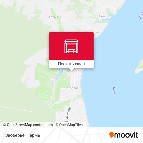 Карта Заозерье