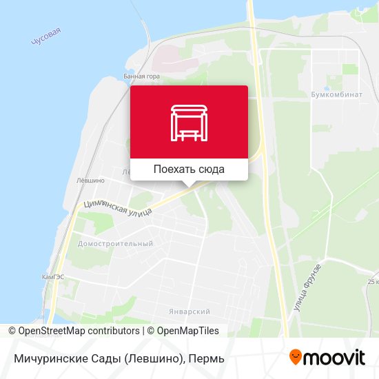 Карта Мичуринские Сады (Левшино)