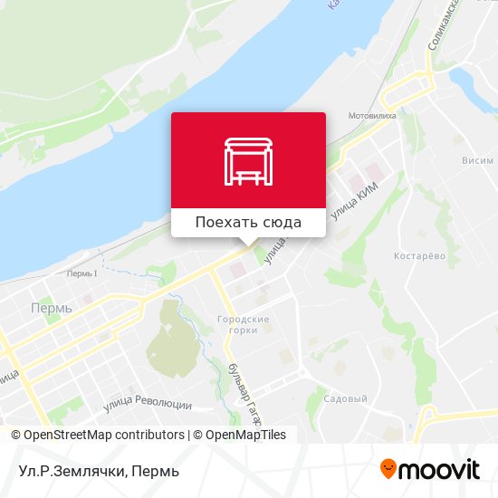 Карта Ул.Р.Землячки