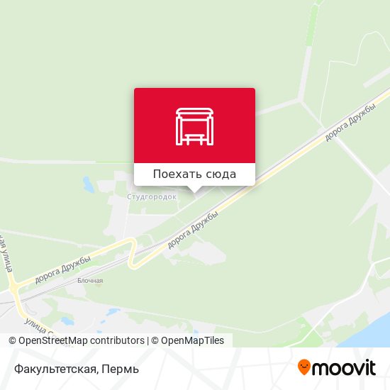 Карта Факультетская