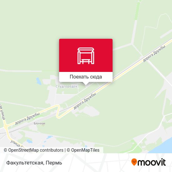 Карта Факультетская
