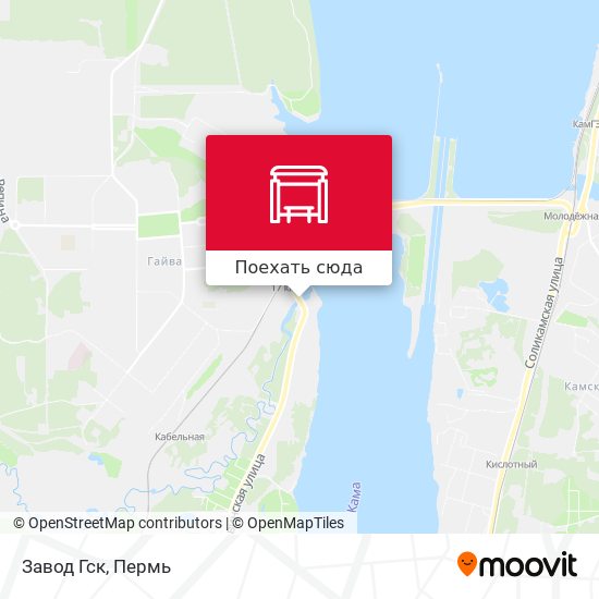 Карта Завод Гск