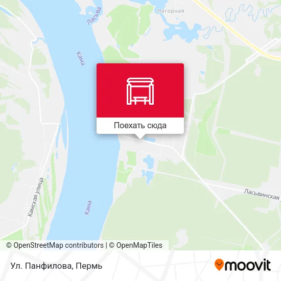 Карта Ул. Панфилова