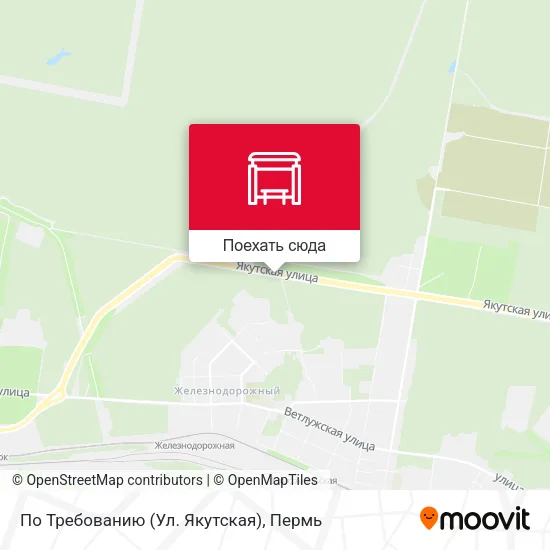 Карта По Требованию (Ул. Якутская)