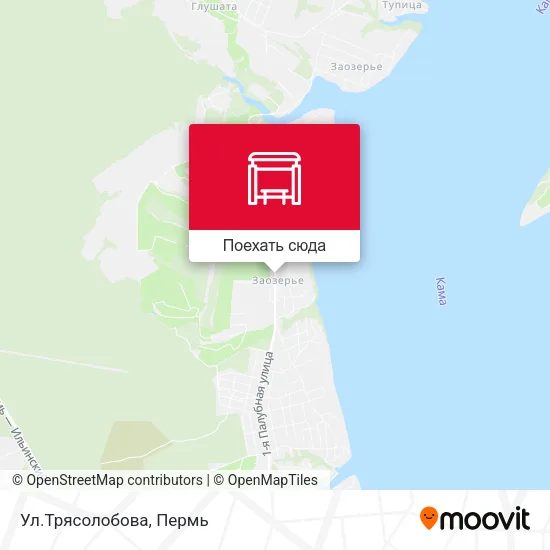 Карта Ул.Трясолобова