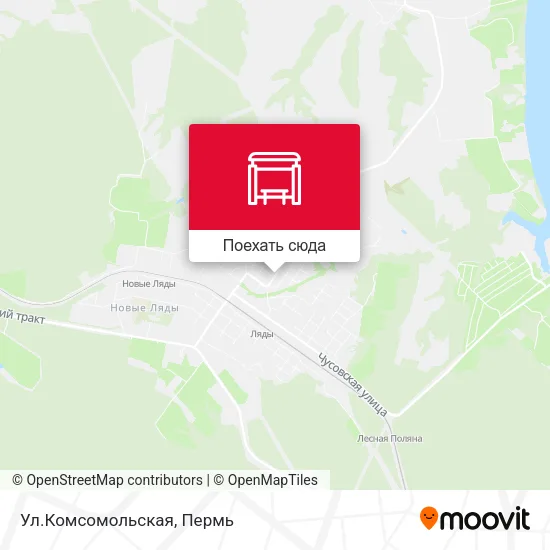 Карта Ул.Комсомольская