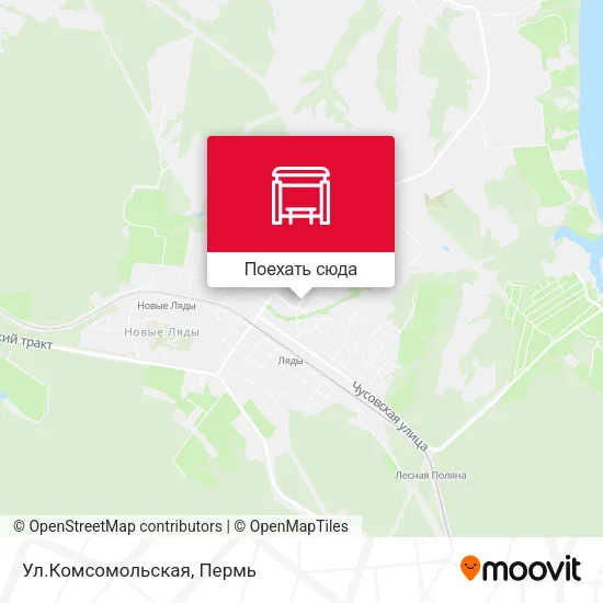 Карта Ул.Комсомольская