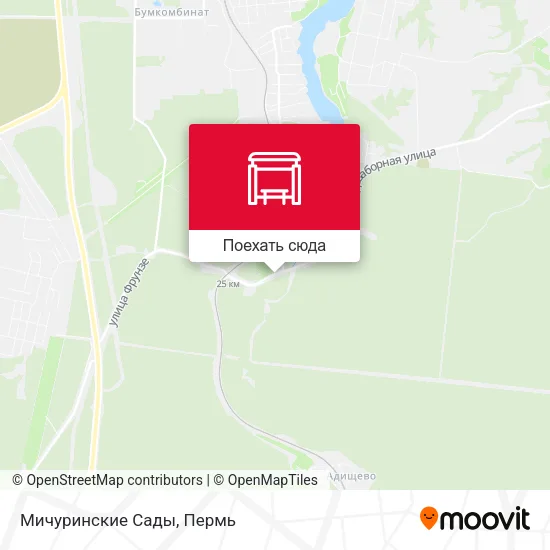 Карта Мичуринские Сады