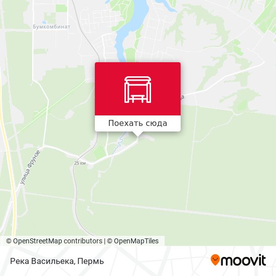 Карта Река Васильека