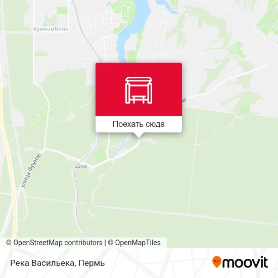 Карта Река Васильека