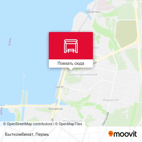 Карта Быткомбинат