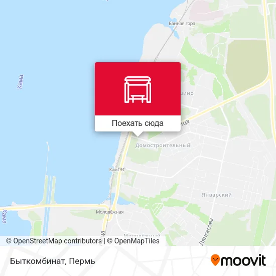 Карта Быткомбинат