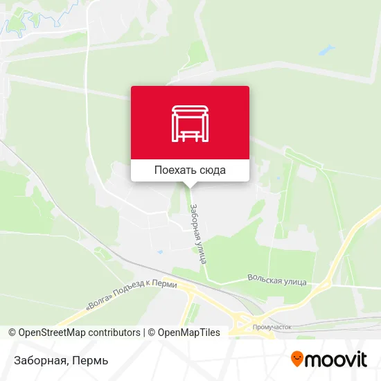 Карта Заборная