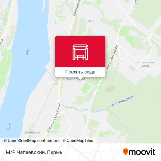 Карта М/Р Чапаевский