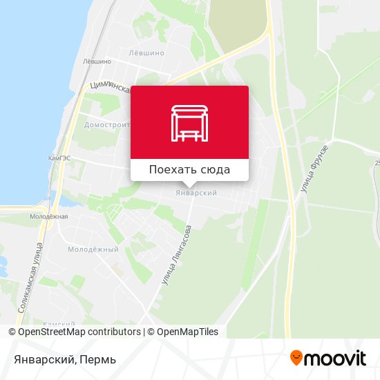 Карта Январский