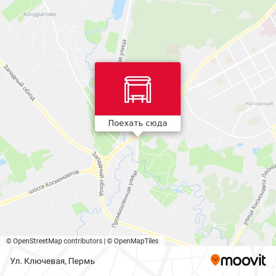 Карта Ул. Ключевая