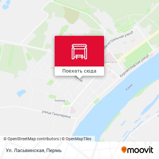 Карта Ул. Ласьвинская