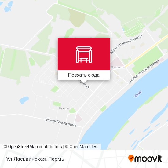 Карта Ул.Ласьвинская