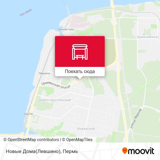 Карта Новые Дома(Левшино)