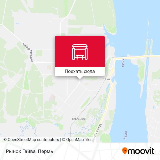 Карта Рынок Гайва