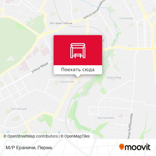 Карта М/Р Ераничи