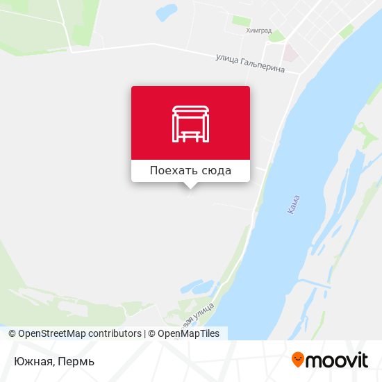 Карта Южная