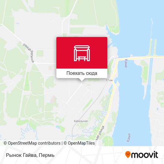 Карта Рынок Гайва