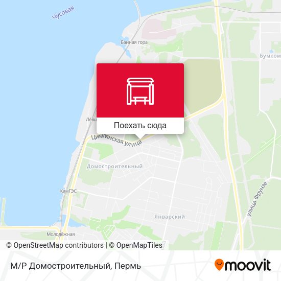 Карта М/Р Домостроительный