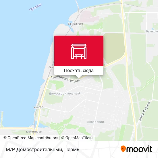Карта М/Р Домостроительный
