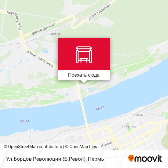 Карта Ул.Борцов Революции (Б.Револ)