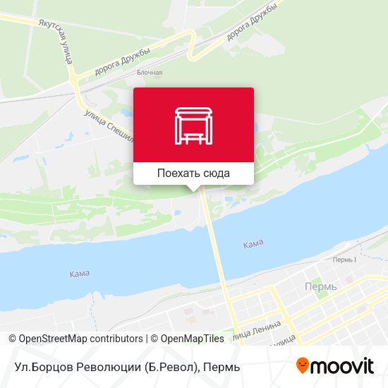 Карта Ул.Борцов Революции (Б.Револ)
