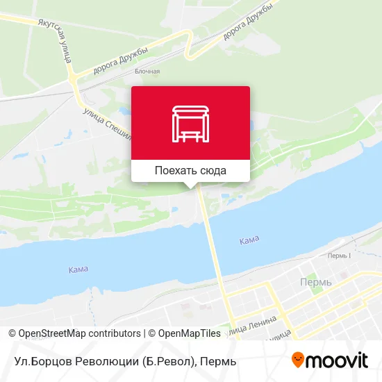 Карта Ул.Борцов Революции (Б.Револ)