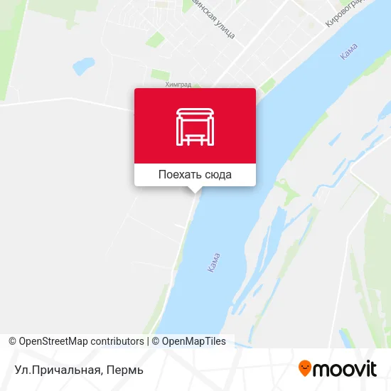 Карта Ул.Причальная