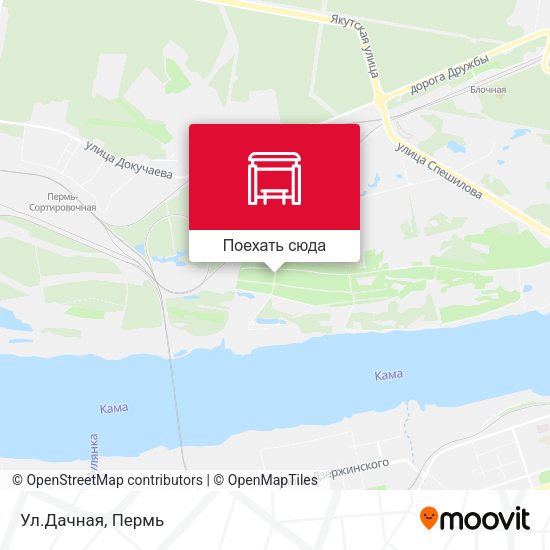 Карта Ул.Дачная