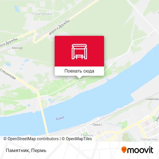 Карта Памятник