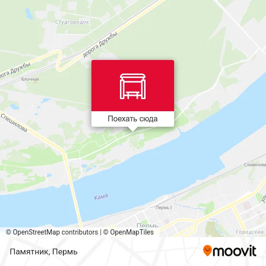 Карта Памятник