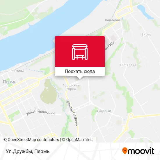 Карта Ул.Дружбы