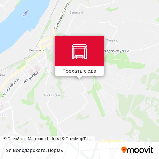 Карта Ул.Володарского