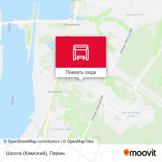 Карта Школа (Камский)
