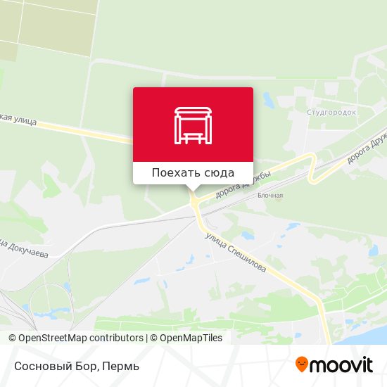 Карта Сосновый Бор