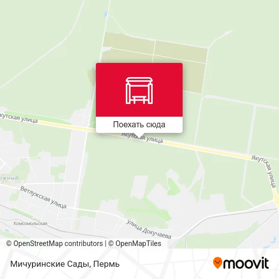 Карта Мичуринские Сады