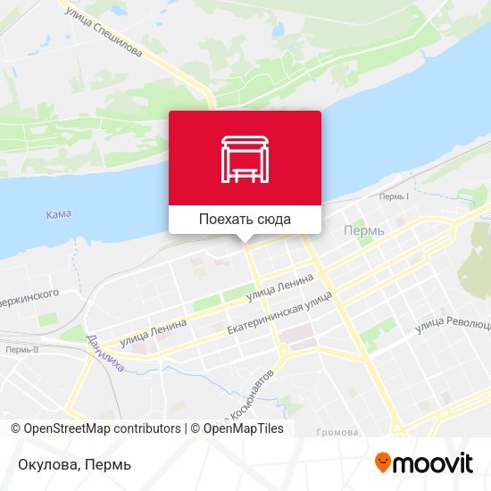 Карта Окулова